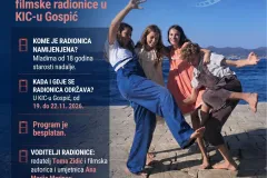 Oslobođeni film:  Filmske radionice za mlade u KIC-u Gospić