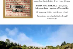 Predstavljanje knjige “Kosinjska tiskara” u Gospiću