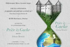 KUBS Baštinica poziva na predstavljanje knjige “Priče iz Gacke” autorice Jelene Benčić