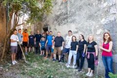 Rotary klub Gospić u akciji uređenja prolaza bana Kurjakovića