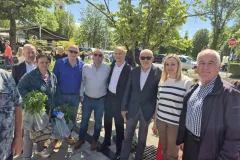 Završni predizborni tjedan: veliki broj ljudi i snažna podrška na druženju s kandidatima HDZ-a u Otočcu