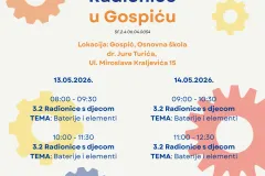 STEM radionice u Gospiću: Upoznavanje baterija i elemenata