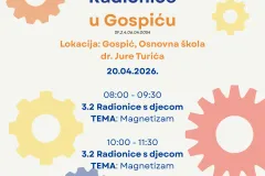 STEM radionice u Gospiću: Magnetizam kroz praktične pokuse