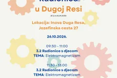 Istraživanje elektromagnetizma - Nove STEM radionice za djecu u Dugoj Resi