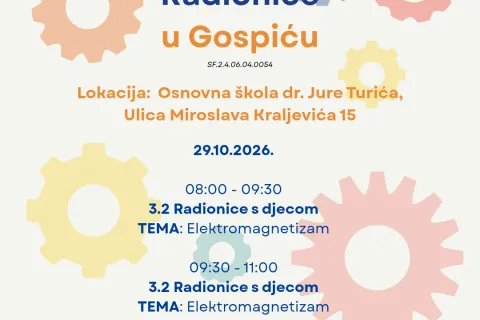 Elektromagnetizam kroz praktičan rad: Nove STEM radionice u Gospiću