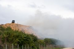 Požar na gradskom odlagalištu Rakitovac