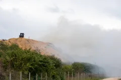 Požar na gradskom odlagalištu Rakitovac