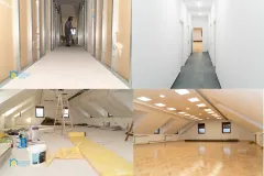 Radovi na uređenju prostora u potkrovlju Razvojnog centra Ličko-senjske županije ulaze u završnu fazu