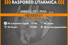 Najmlađe rukometašice Gospića sudjeluju u ligaškim natjecanjima