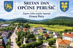 Čestitka župana Petryja povodom Dana Općine Perušić i blagdana Sv. Križa