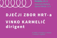 Povodom svjetskog dana glazbe u Gospiću gostuje Dječji zbor HRT-a