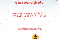 Božićni koncert učenika Osnovne glazbene škole u Gospiću
