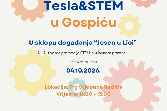 Tesla & STEM stiže u Gospić: znanost i inovacije na Trgu Stjepana Radića