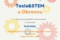 Tesla & STEM u Obrovcu: znanost, tehnologija i inovacije na jednom mjestu