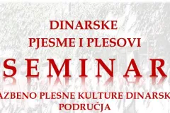Dinarske pjesme i plesovi - otvorene prijave za trodnevni folklorni seminar u Otočcu