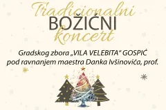 13. Tradicionalni božićni koncert Gradskog zbora Vila Velebita