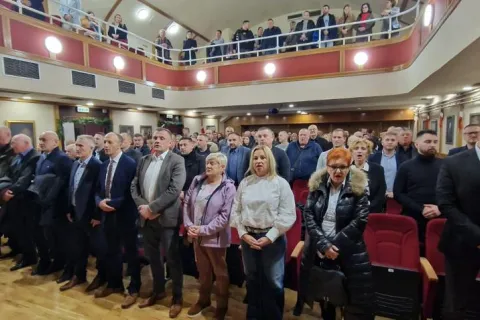 Održan božićni domjenak HDZ-a Senj