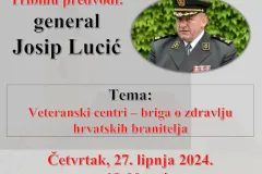 Tribina četvrtkom: Veteranski centri - briga o zdravlju hrvatskih branitelja
