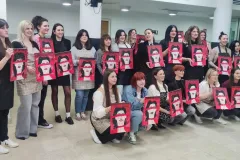 Lijepa večer u Kic-u Gospić- održana radionica slikanja i vina