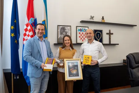 Župan Petry primio Nikolinu Perša povodom pobjede u projektu Startaj Hrvatska