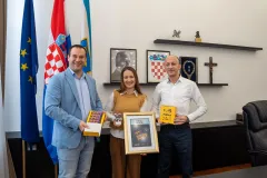 Župan Petry primio Nikolinu Perša povodom pobjede u projektu Startaj Hrvatska