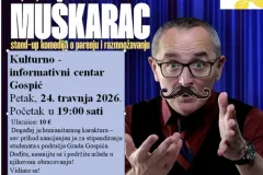Gospić: Humanitarni stand-up spektakl Peđe Bajovića u KIC-u