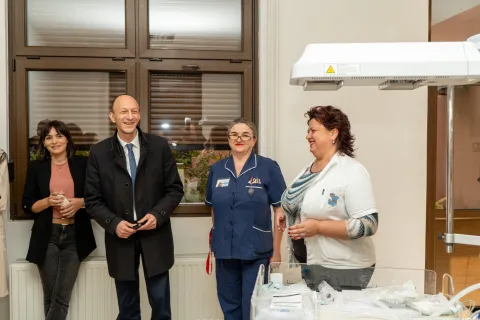 Ličko-senjski župan obišao OB Gospić: Nabava nove medicinske opreme za potrebe najmlađih pacijenata