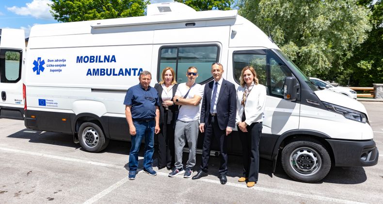 Najbolje iz Like - Ličko-senjska županija dobila mobilnu ambulantu: “Zdravstvena skrb mora biti dostupna svakom čovjeku“