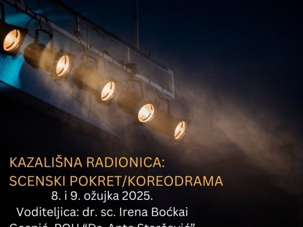 Kazališna radionica scenskog pokreta u Gospiću Kazališna radionica scenskog pokreta u Gospiću