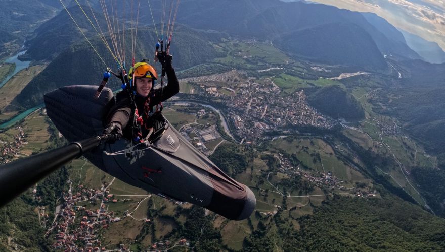 Najbolje iz Like - Član paragliding kluba “Sokolovi” iz Vrhovina odletio jedan od najboljih letova Hrvatske svih vremena