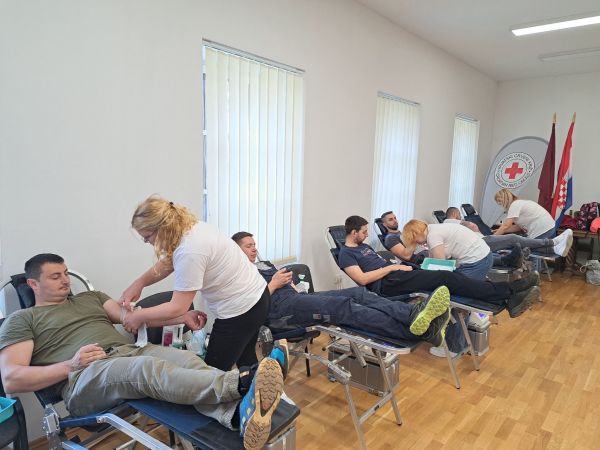 U Otočcu provedena još jedna uspješna akcija dobrovoljnog darivanja krvi