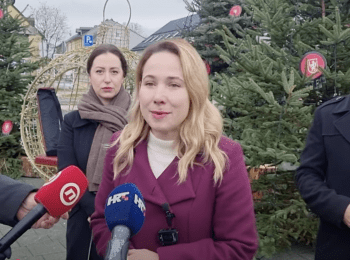 Autor Screenshot YouTube LikaVoiceTVMihael Podnar - Podrška Mariji Selak Raspudić