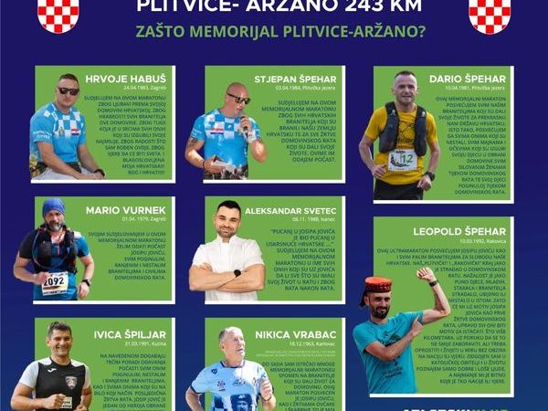 Humanitarna utrka od Plitvica do Aržana: Josipu za rođendan, Janu za život! Humanitarna utrka od Plitvica do Aržana: Josipu za rođendan, Janu za život!