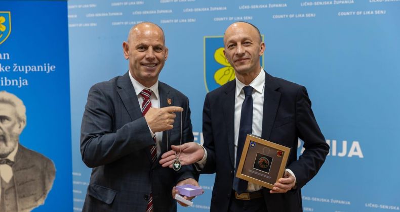 Najbolje iz Like - Župan Petry primio izaslanstvo Drenasa i Udruge Albanaca branitelja Hrvatske u Domovinskom ratu