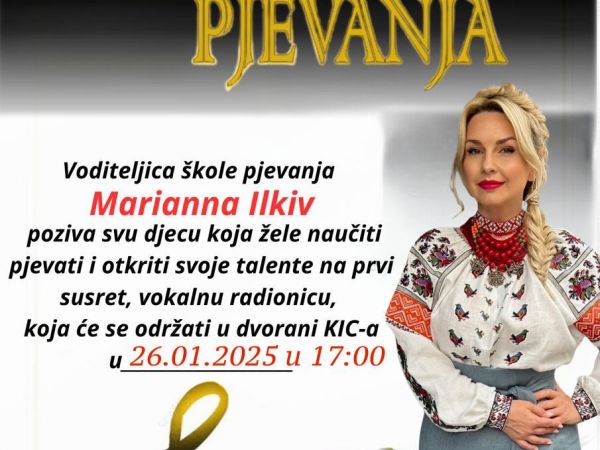 Vokalna radionica za djecu u Korenici Vokalna radionica za djecu u Korenici