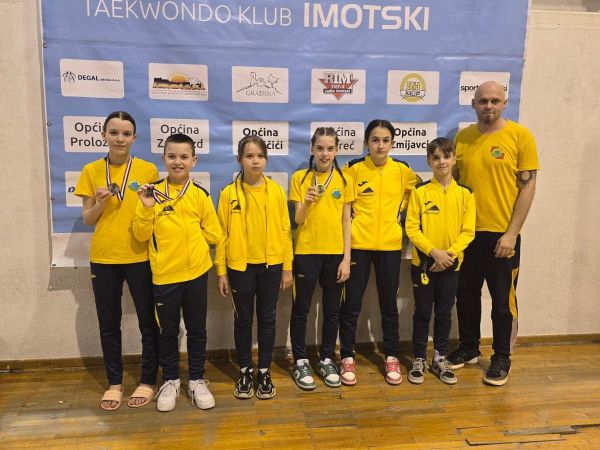 Nove medalje za Taekwondo klub Gacka na turniru u Imotskom Nove medalje za Taekwondo klub Gacka na turniru u Imotskom