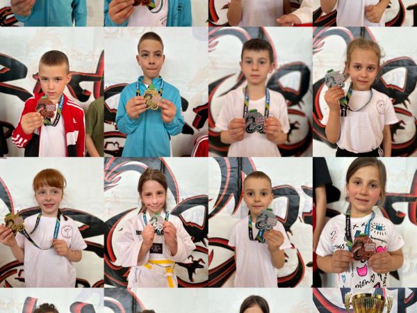 Berba medalja taekwondo klubova iz Like na Ozalj Openu 2025. Berba medalja taekwondo klubova iz Like na Ozalj Openu 2025.
