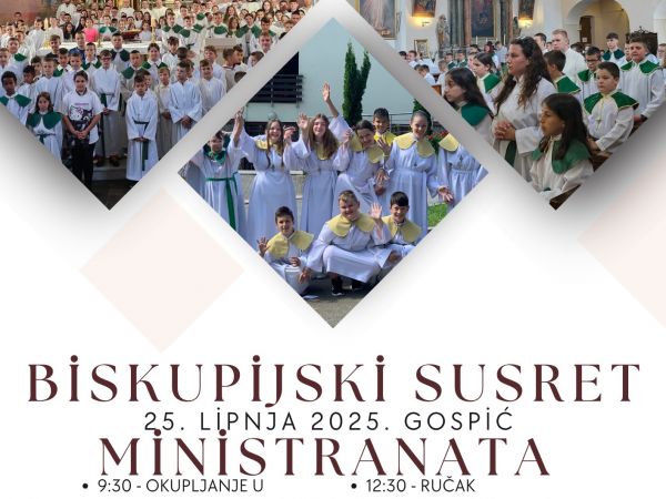 Biskupijski susret ministranata u Gospiću Biskupijski susret ministranata u Gospiću