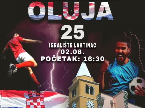 U subotu malonogometni turnir “Heroji Domovinskog rata – Oluja 2025“ u Karlobagu U subotu malonogometni turnir “Heroji Domovinskog rata – Oluja 2025“ u Karlobagu