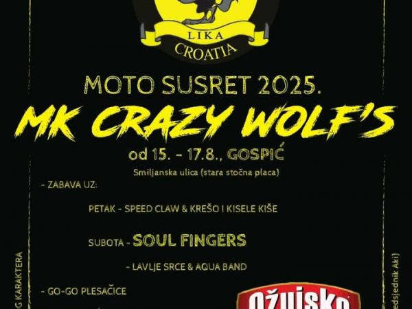 Gospić spreman za Moto susret 2025. – Bajkerske cijene i vrhunska zabava!