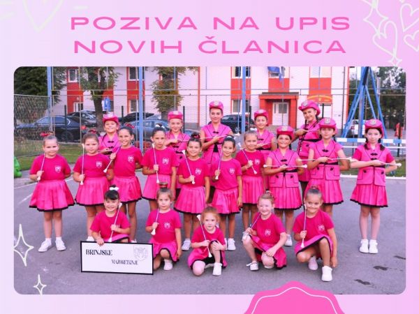Brinjske mažoretkinje otvaraju upise za nove članice Brinjske mažoretkinje otvaraju upise za nove članice