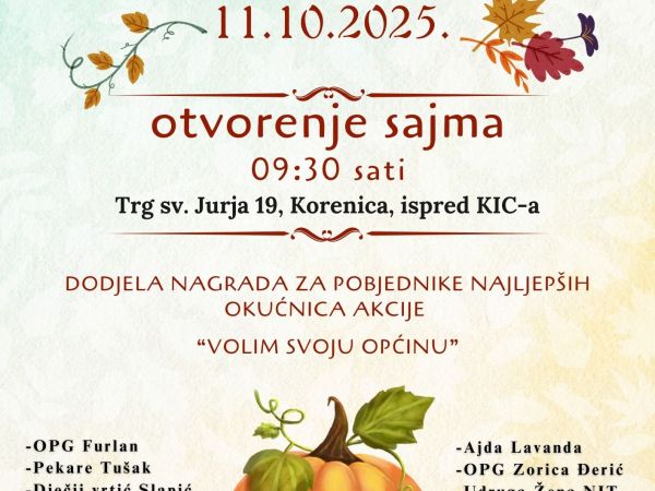 Domaći proizvodi, nagrade i fritaja od 1000 jaja i ove godine na Jesenskom sajmu u Korenici Domaći proizvodi, nagrade i fritaja od 1000 jaja i ove godine na Jesenskom sajmu u Korenici