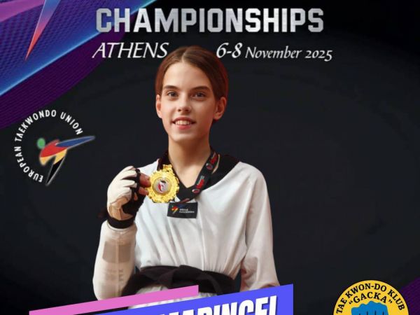 Jelena Marincel putuje na europsko prvenstvo kao članica reprezentacije