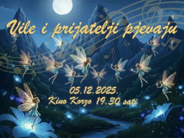 Vile i prijatelji pjevaju: Glazbena večer udruge “Vila za Liku” u Gospiću Vile i prijatelji pjevaju: Glazbena večer udruge “Vila za Liku” u Gospiću