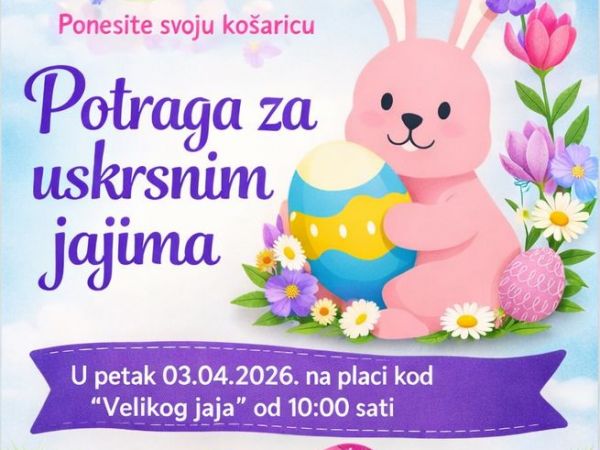 Vesela potraga za uskrsnim jajima u Karlobagu Vesela potraga za uskrsnim jajima u Karlobagu