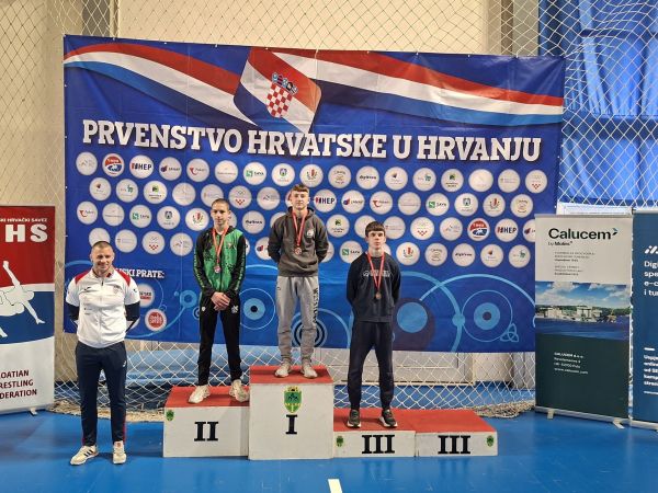 Gospić dobio prvaka Hrvatske: Romano Bako zlatni u grčko-rimskom hrvanju