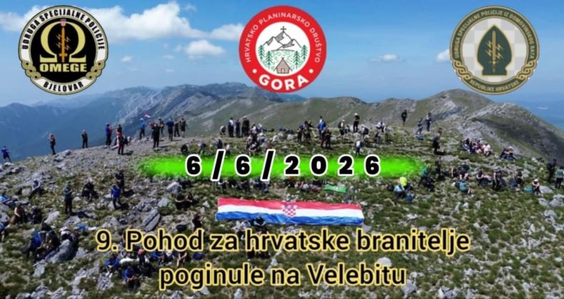 Najbolje iz Like - Najavljen 9. pohod za poginule branitelje na Velebitu uz sudionike iz cijele Hrvatske