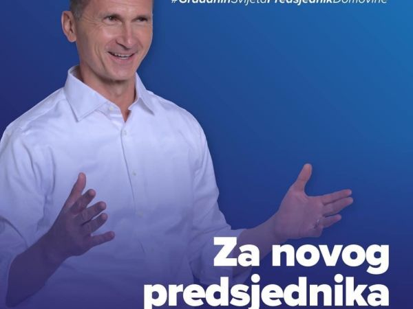 Kandidat HDZ-a za predsjednika RH Dragan Primorac sutra u Ličko-senjskoj županiji