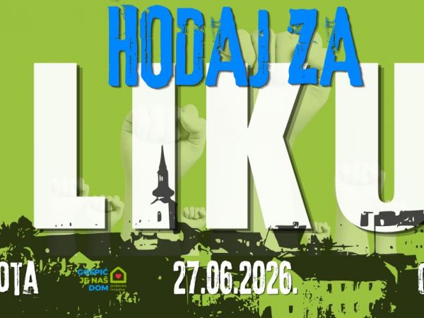 Građanska inicijativa “Gospić je naš dom” najavila prosvjednu akciju “Hodaj za Liku”