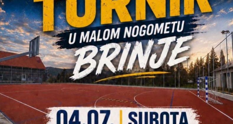 Najbolje iz Like - Memorijalni malonogometni turnir “Mirko Radotić” ove subote u Brinju: Sport, zabava i večernja fešta uz Bisere Gacke